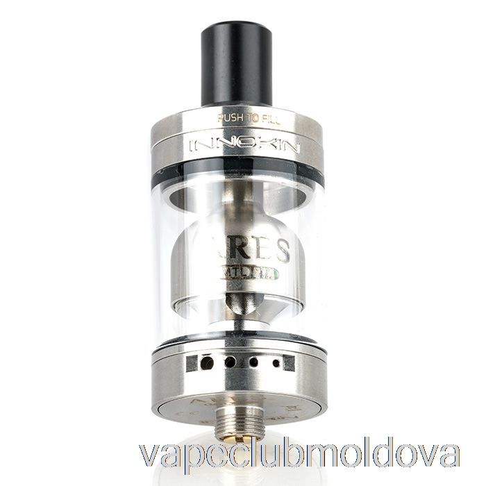 Kit Vape Pod Innokin Ares 24mm Mtl Rta - Phil Busardo & Dimitris Agrafiotis Silver